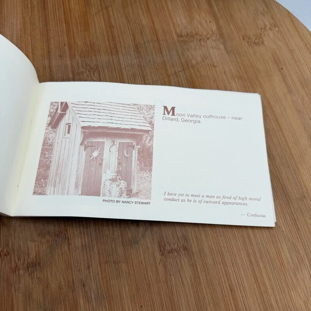 Old Georgia Privies 1984 Mary Frazier Long Vintage Outhouse History Humor Book